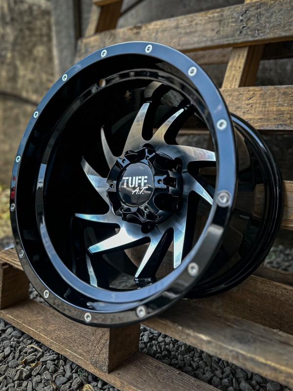 ARO 15X10 (H1858) 6/139.7 BLACK MACHINE FACE (SET 4 AROS)