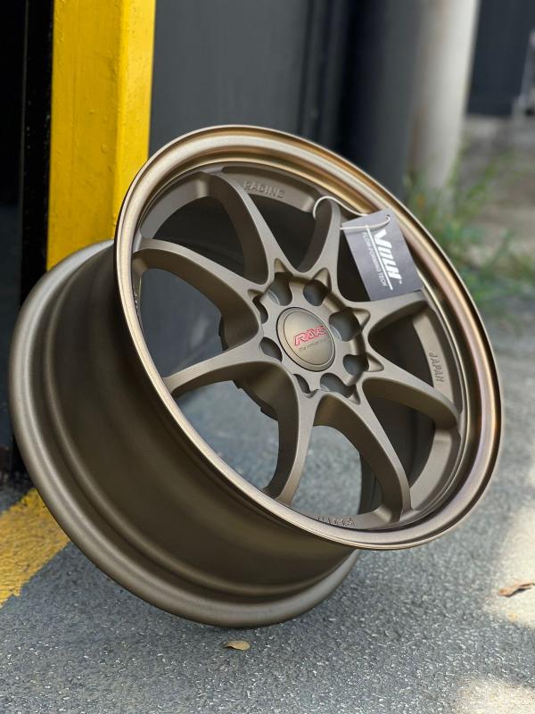 ARO 15X7 (FF001) 4/100/114.3 GRIND ARENACEOUS BRONZE
 + BRONZE LIP POLISH (SET 4 AROS)