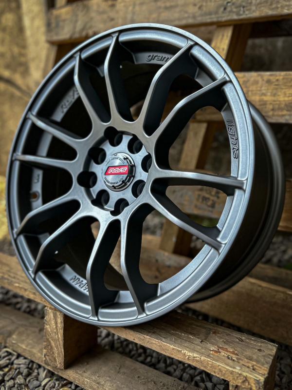 ARO 16X7 (H57XT) 4/100/114.3 GREY  LIP POLISH (SET 4 AROS)