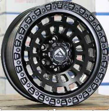 ARO 16X8 (603) 5/114.3/127 MATT BLACK (SET 4 AROS)