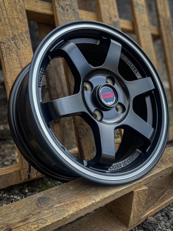 ARO 14X6 (46088E) 4/100 MATT BLACK SIDE POLISH (SET 4 AROS)