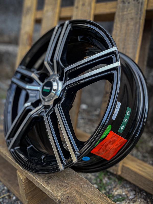 ARO 14X5.5 (LP28G) 4/100 BLACK MACHINE FACE (SET 4 AROS)