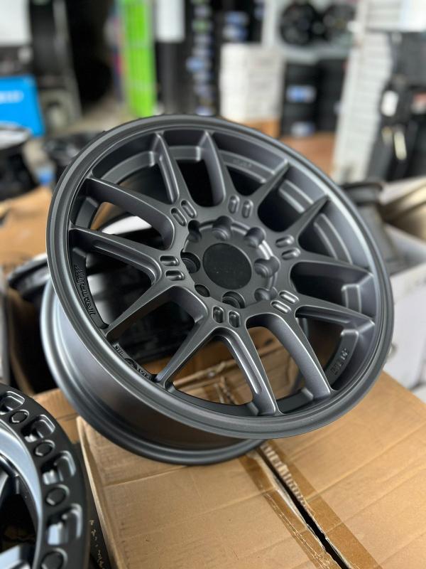 ARO 15X7 (GTC02) 4/100/114.3 GREY  LIP POLISH (SET 4 AROS)
