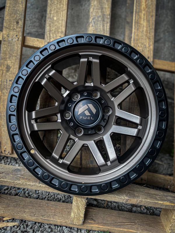 ARO 17X9 (H8853) 6/139.7 MATT BRONZE+BLACK LIP (SET 4 AROS)