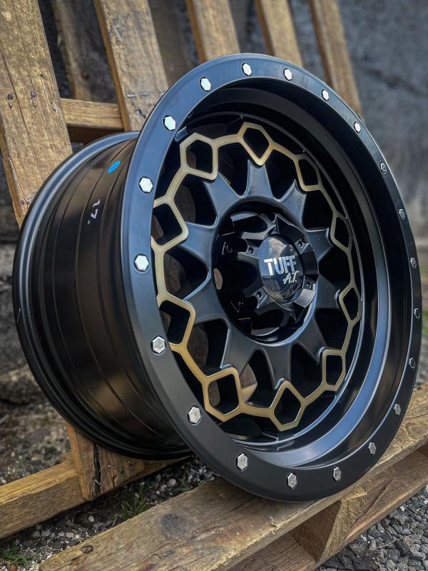 ARO 17X9 (S29A) 6/139.7 MATT BLACK MACHINE FACE (SET 4 AROS)