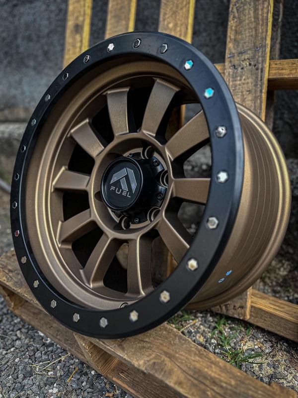 ARO 17X9 (LP127) 6/139.7 MATTE BRONZE+BLACK LIP (SET 4 AROS)